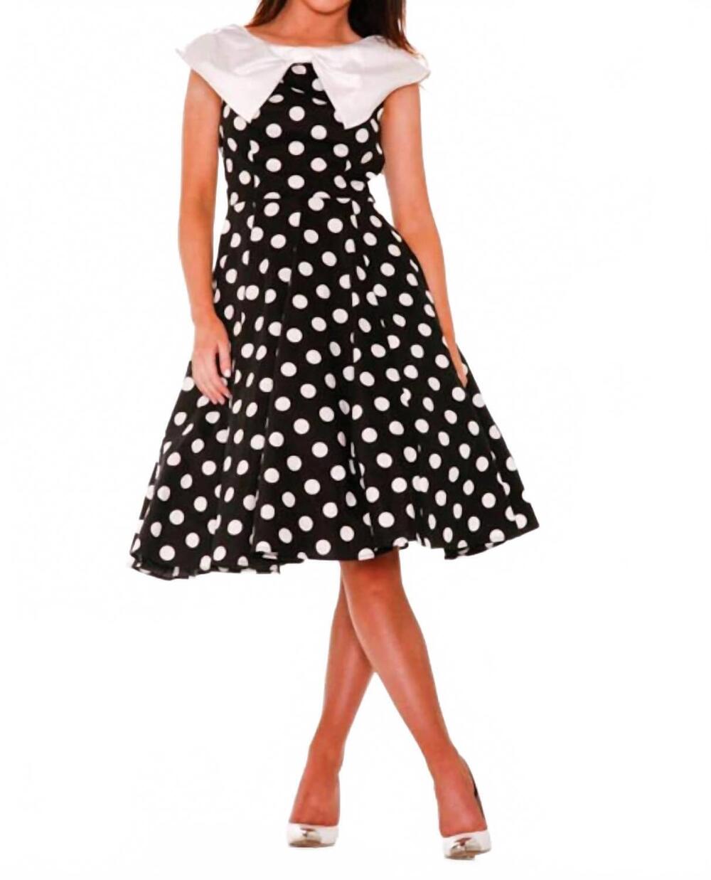 NEW ORCHID BLOOM molly swing dress in black